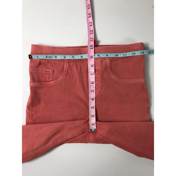 Spanx Women's S Nantucket Red Ankle Jeanish Legging Stretchy Everyday Comfy - Picture 9 of 9